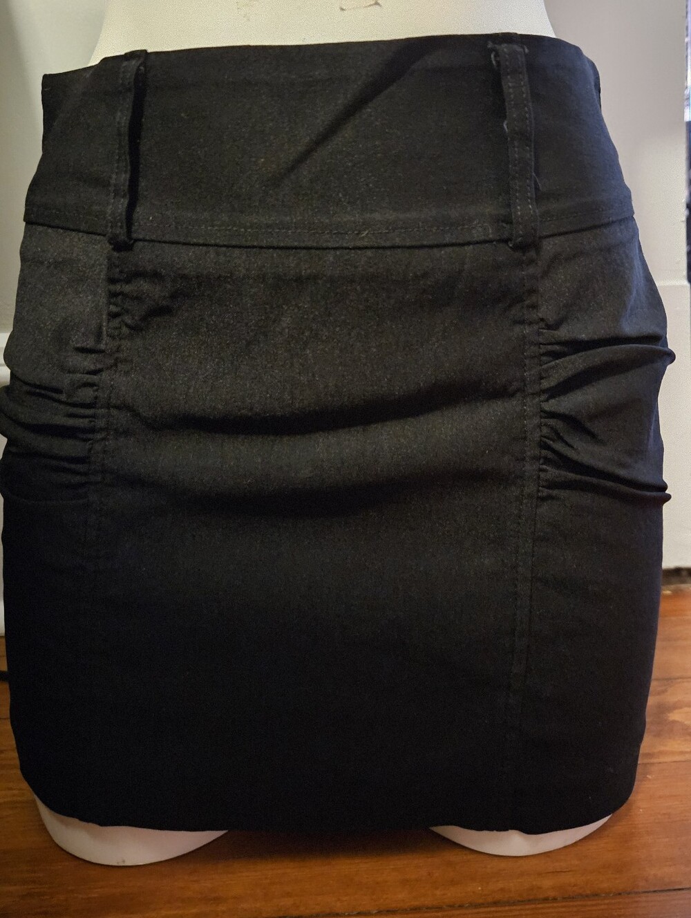 Junior Large / Adult Small * Stretch Mini Skirt * Zipper